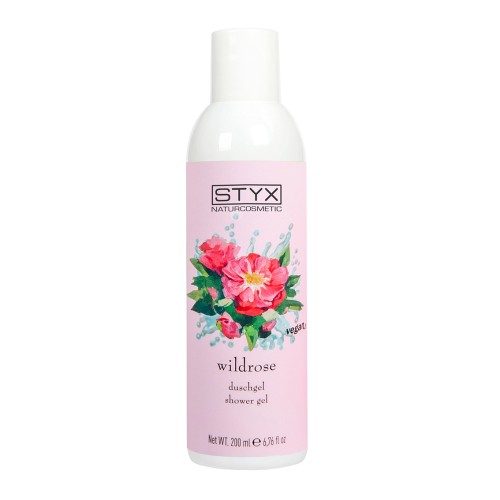Wild Rose Shower Gel Laukinių rožių dušo gelis, 200ml
