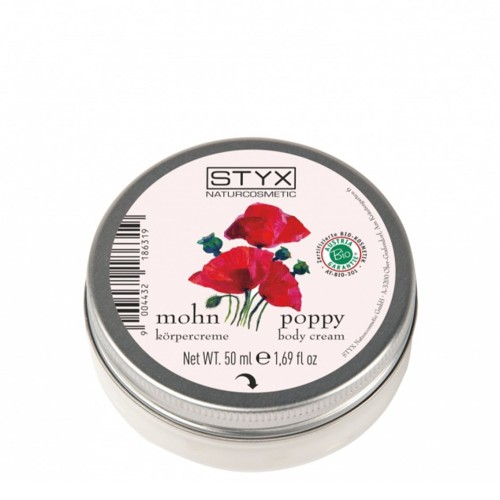 Mohn Popy Body Cream Kūno kremas su aguonomis, 50ml