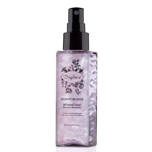 Glossy Blonde Mineral Dust Žvilgesio suteikianti dulksna šviesiems plaukams, 90ml