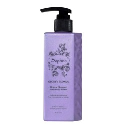Glossy Blonde Mineral Shampoo Šampūnas šviesiems plaukams, 250ml 