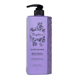 Glossy Blonde Mineral Shampoo Šampūnas šviesiems plaukams, 1000ml 