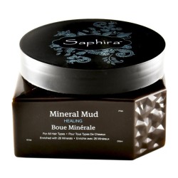 Divine Mineral Mud Mask Kaukė-mineralinis purvas plaukams su keratinu, 250 ml 