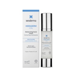 Hidraderm Hyal Facial Cream Drėkinamasis veido kremas, 50ml 