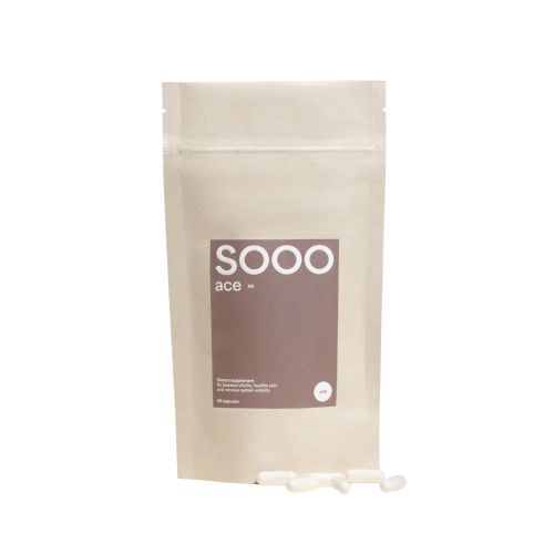 SOOO ace: 99,89% grynumo NR (papildymas), 90 kapsulių