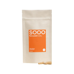 SOOO focused: Lion’s Mane ekstraktas 10-12:1 (papildymas), 90 kapsulių 