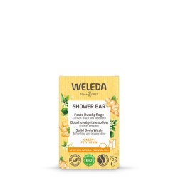 Solid Body Wash Ginger + Petitgrain Dušo muilas su imbierais ir karčiavaisiais citrinmedžiais, 75 g 