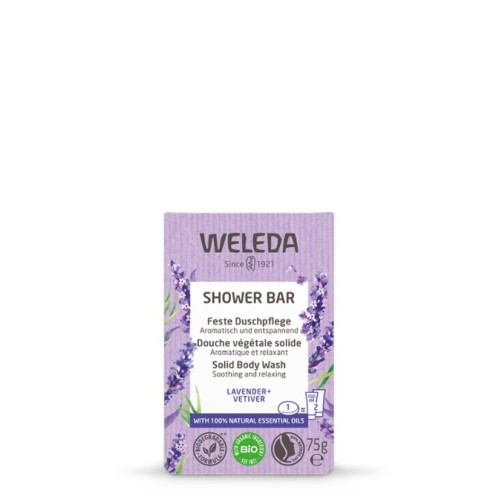 Solid Body Wash Levender + Vetiver Dušo muilas su levandomis ir vetiverijomis, 75 g 