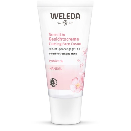 Almond Soothing Facial Cream Raminamasis veido kremas su migdolais, 30ml