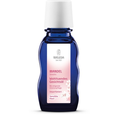 Almond Soothing Facial Oil Raminamasis veido aliejus, 50ml