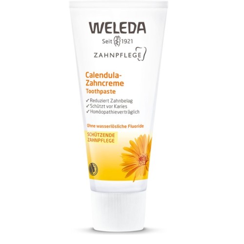 Calendula Toothpaste Dantų pasta su medetkų ekstraktu, 75ml 