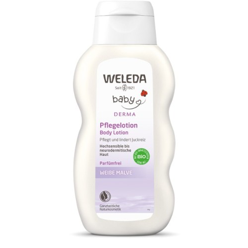 White Mallow Body Lotion Kūno pienelis su svilarožėmis vaikams, 200ml
