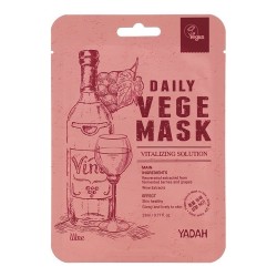 Daily Vege Mask Odą stangrinanti bioceliuliozinė veido kaukė su resveratroliu,1vnt  