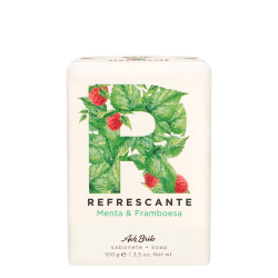 SPA Refreshing Mint & Raspberry Soap Gaivinantis muilas veidui ir kūnui su mėtomis ir avietėmis, 100g 
