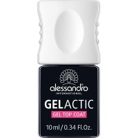Gelactic Top Coat Gelinio efekto blizgus viršutinis sluoksnis, 10ml 