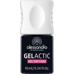 Gelactic Top Coat Gelinio efekto blizgus viršutinis sluoksnis, 10ml 