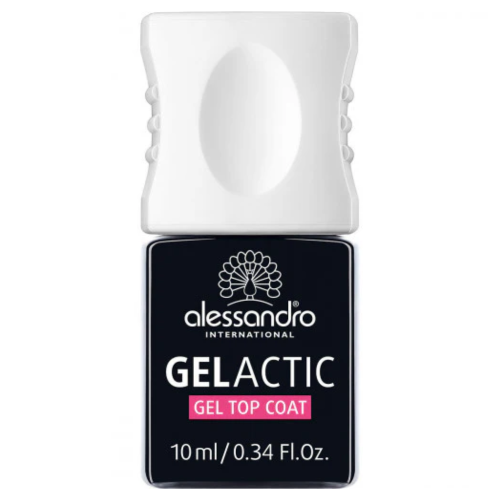 Gelactic Top Coat Gelinio efekto blizgus viršutinis sluoksnis, 10ml