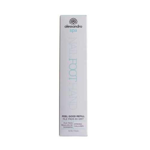 Feel Good Refill Priklijuojamos pėdų dildės 120 grit, 12vnt