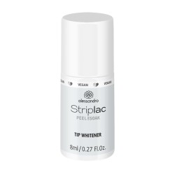 Striplac French Tip Whitener Baltinamasis lakas prancūziškam manikiūrui, 8ml 