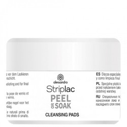 Striplac Peel Or Soak Cleansing Pads Valomosios servetėlės, 50vnt 