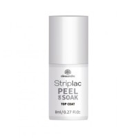 Striplac Peel Or Soak Top Coat Viršutinis nagų lako sluoksnis, 6,5ml 