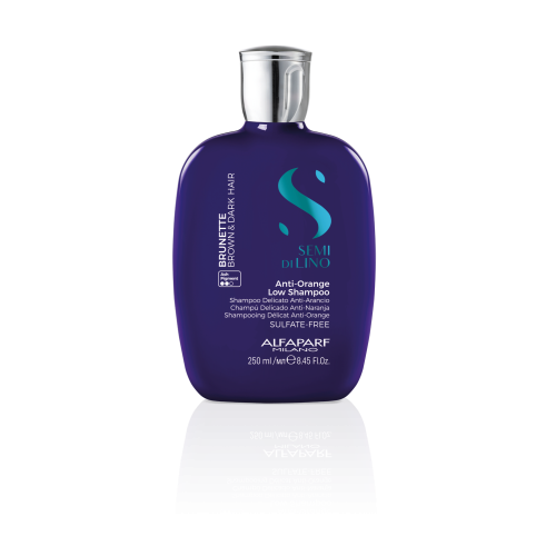 Anti-Orange Low Shampoo Varinius atspalvius neutralizuojantis šampūnas tamsiaplaukėms, 250ml