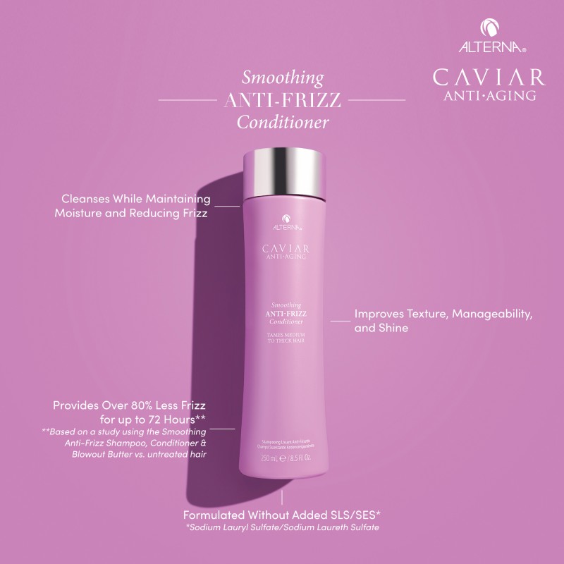 Caviar Smoothing Anti-Frizz Conditioner Glotninamasis plaukų kondicionierius, 250ml