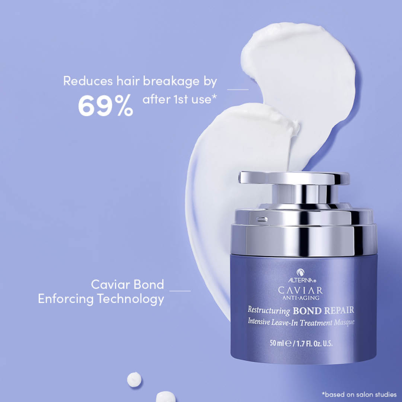 Caviar Restructuring Bond Repair Leave-In Treatment Intensyvaus poveikio nenuplaunama plaukų kaukė, 50ml