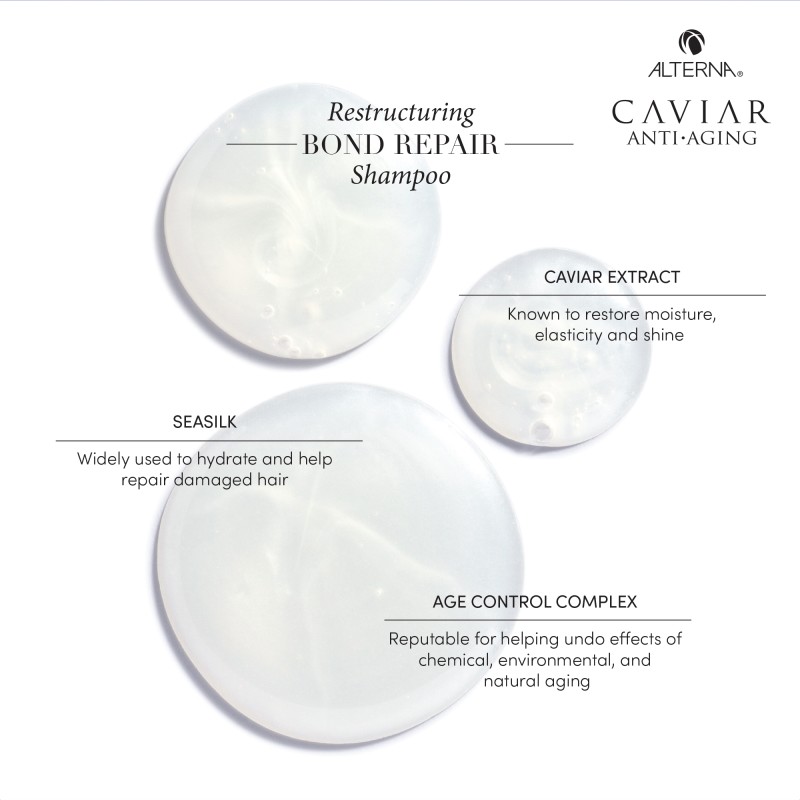 Caviar Restructuring Bond Repair Shampoo Intensyvaus poveikio atkuriamasis šampūnas, 250ml