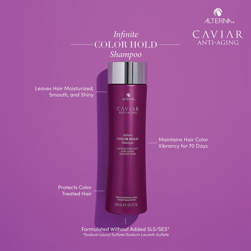 Caviar Infinite Color Hold Shampoo Dažytų plaukų spalvą saugantis šampūnas, 250ml
