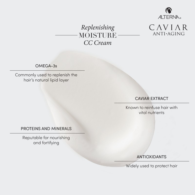 Caviar Replenishing Moisture CC Cream Plaukus puoselėjantis formavimo kremas, 25ml