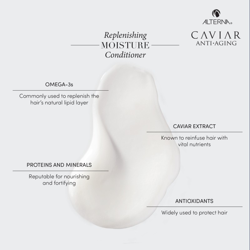 Caviar Replenishing Moisture Conditioner Intensyvaus poveikio drėkinamasis kondicionierius, 250ml