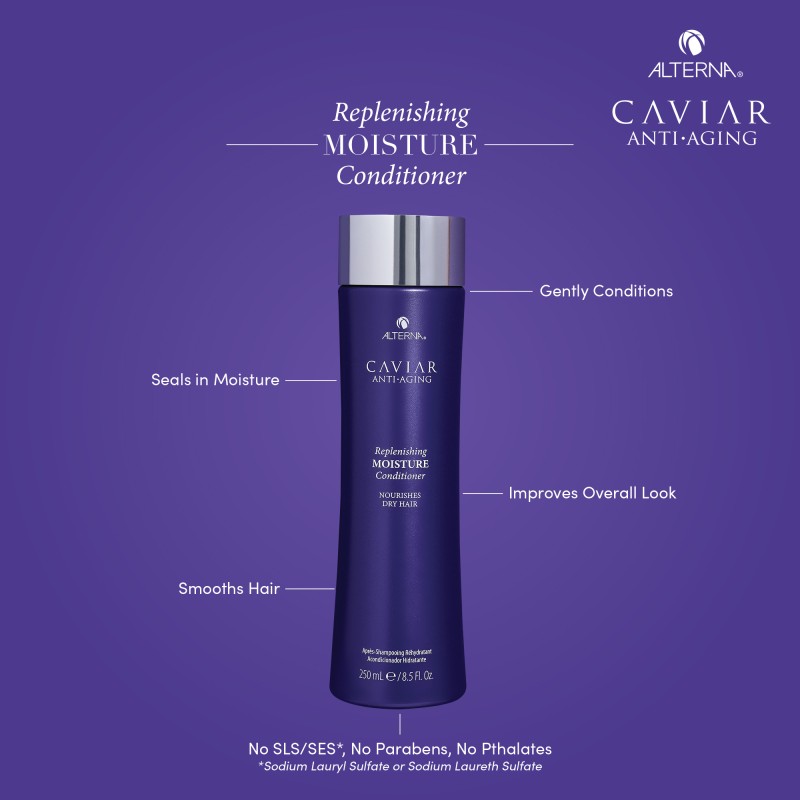 Caviar Replenishing Moisture Conditioner Intensyvaus poveikio drėkinamasis kondicionierius, 250ml