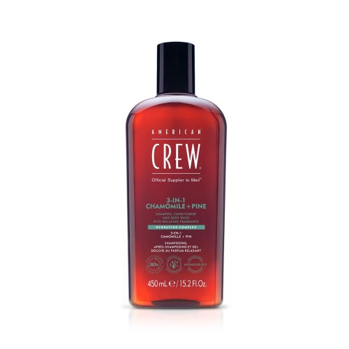 3in1 Chamomile Šampūnas, kondicionierius ir dušo želė viename, 450ml