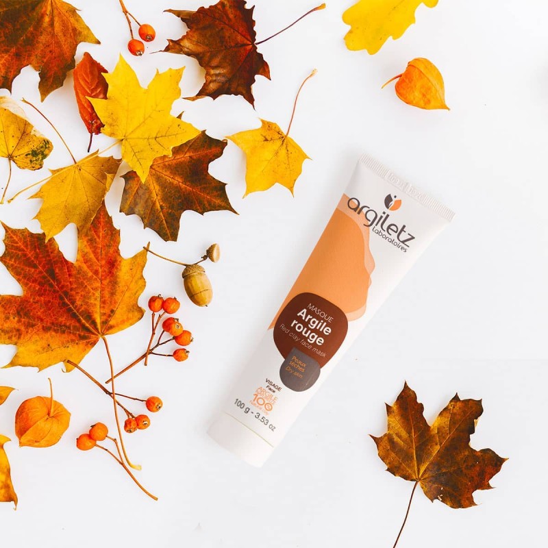 Red Clay Face Mask Raudonojo molio kaukė, 100g