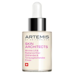 Skin Architects Wrinkle Lift & Radiance Elixir Švytėjimo suteikiantis veido serumas nuo raukšlių, 30ml 