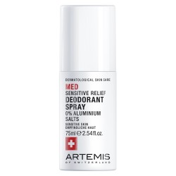 MED Sensitive Relief Deodorant Spray Purškiamas dezodorantas jautriai odai, 75ml 