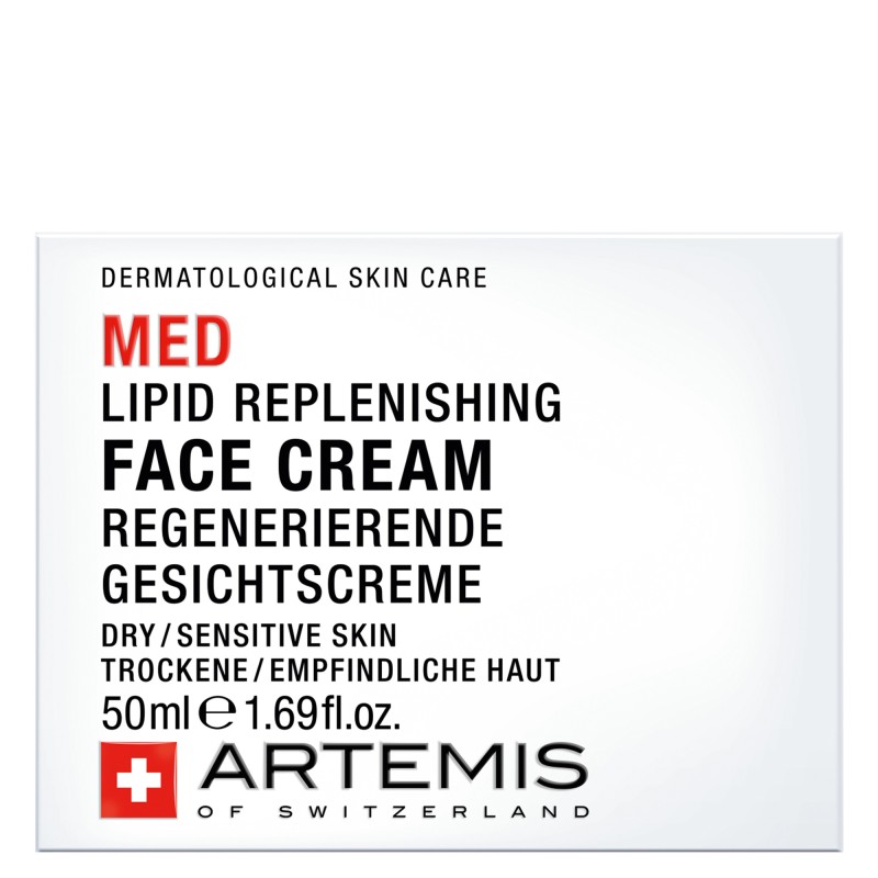 MED Lipid Replenishing Face Cream Regeneruojamasis veido kremas, 50ml