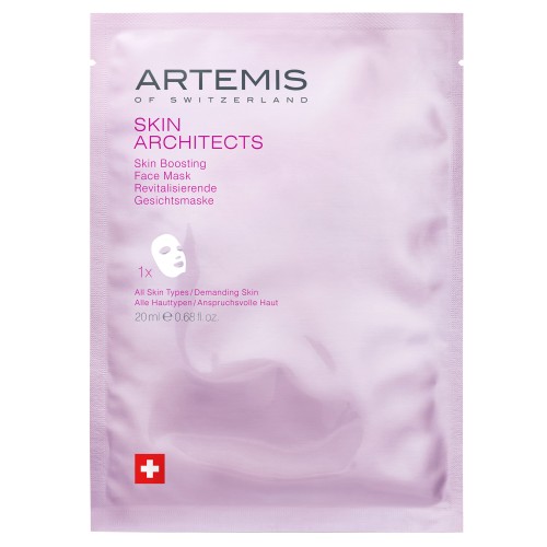 Skin Architects Skin Boosting Face Mask Atkuriamoji - gaivinanti lakštinė veido kaukė, 20ml