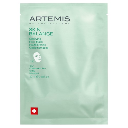 Skin Balance Clarifying Face Mask Skaistinamoji lakštinė veido kaukė, 20ml