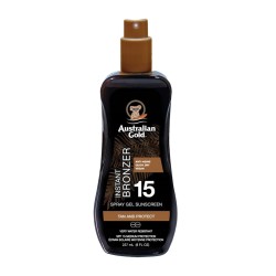 Spray Gel Sunscreen With Bronzers SPF15 Purškiamas losjonas nuo saulės su bronzatais, 237ml 