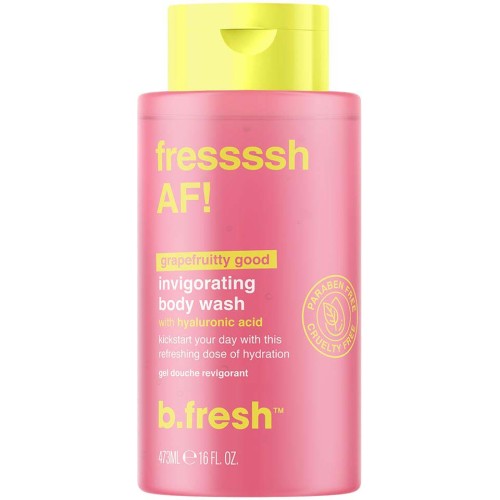 fressssh AF! Body Wash Drėkinamasis kūno prausiklis su hialurono rūgštimi, 473ml