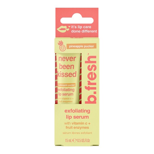 Never Been Kissed Exfoliating Lip Serum Šveičiamasis lūpų serumas, 15ml