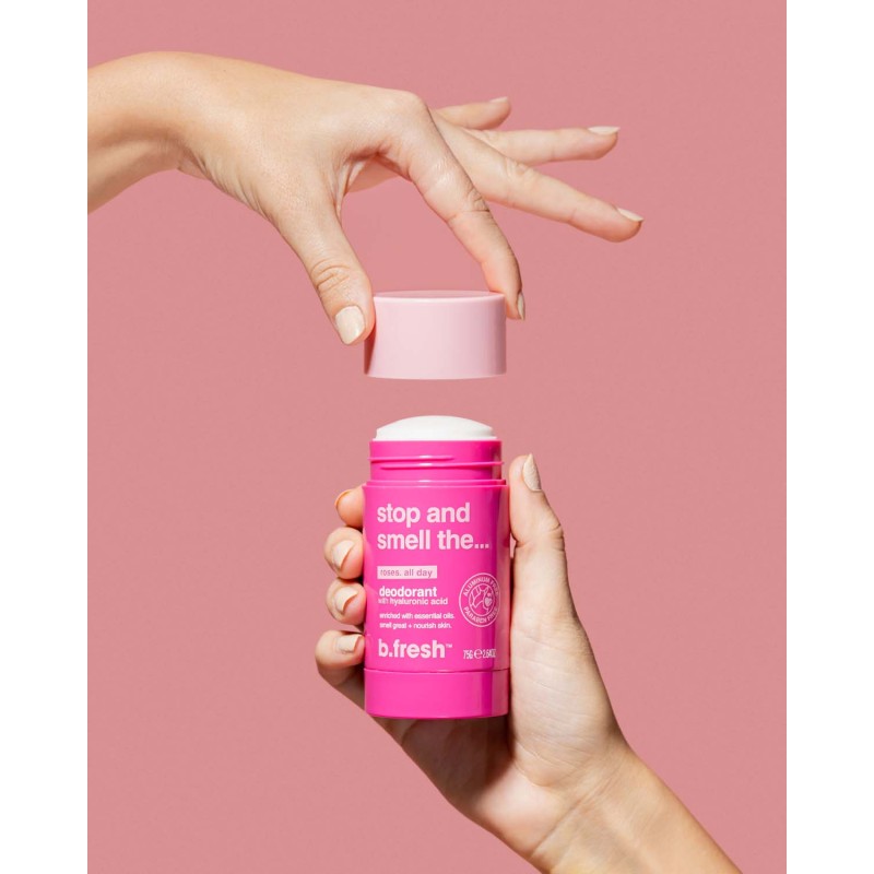 Stop And Smell The... Roses Aluminum-Free Deodorant Tepamas dezodorantas, 50g