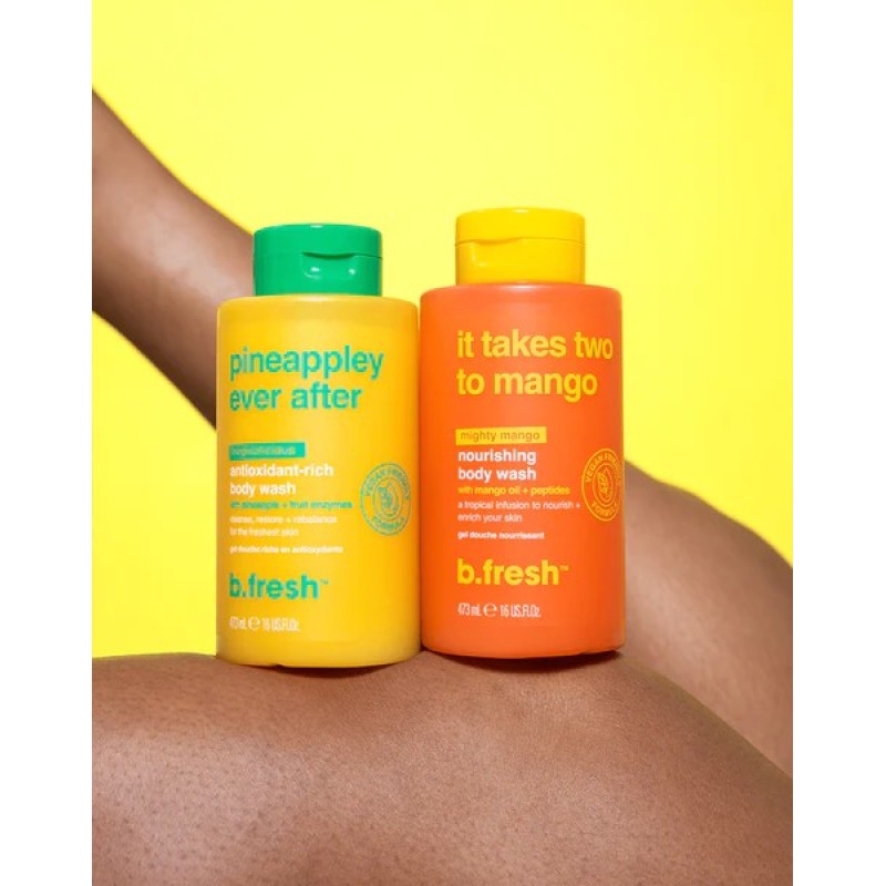 Pineappley Ever After Antioxidant-Rich Body Wash Švelnus šveičiamasis kūno prausiklis, 473ml
