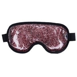 Hot & Cold Glitter Eye Mask Pink Šildanti/šaldanti akių kaukė - miego akiniai, 1vnt 