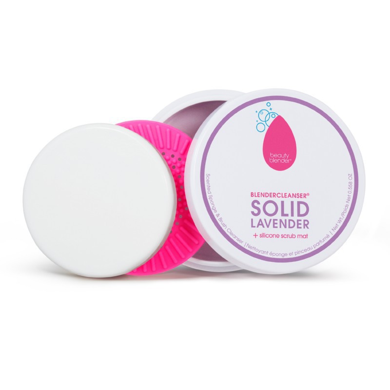 BlenderCleanser Solid Lavender Makiažo kempinėlių valiklis, 16g