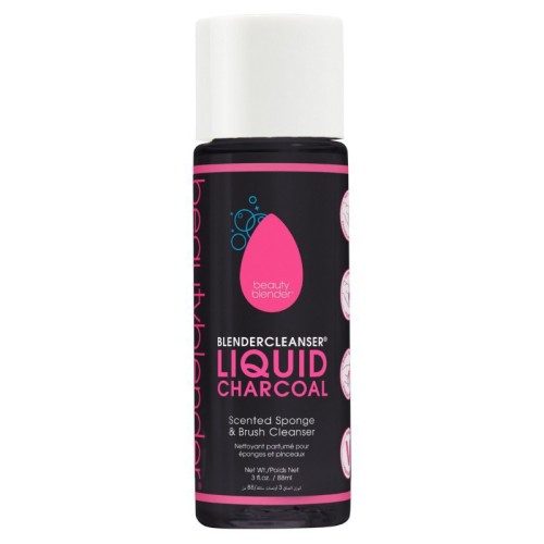 Liquid Charcoal Scented Brush & Sponge Cleanser Skystas makiažo kempinėlių valiklis, 88ml