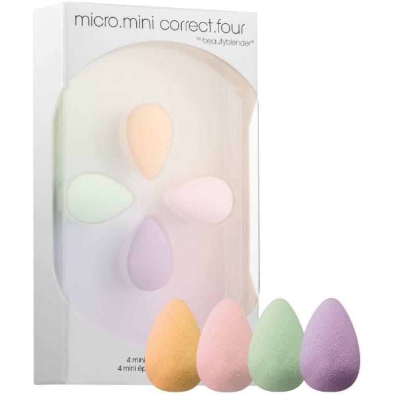Micro.mini Makiažo kempinėlės, 4 vnt.