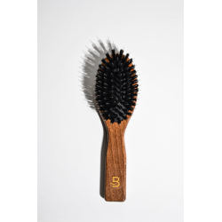Hair Brush Plaukų šepetys su natūraliais šereliais 10R, 1vnt 
