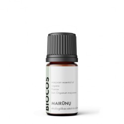 Organic Marjoram Essential Oil Ekologiškas mairūnų eterinis aliejus, 5ml 